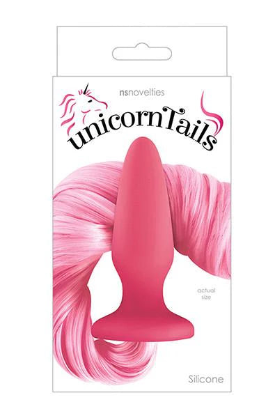 Unicorn Tails Pink Pastel Anal Plug