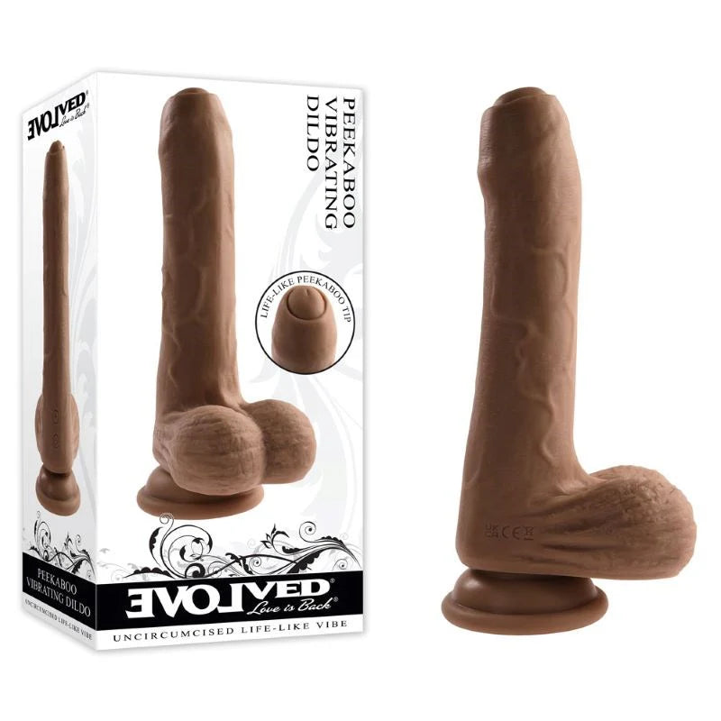Peekaboo Vibrating Dildo