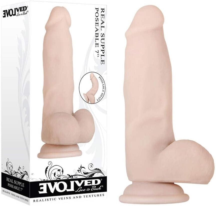 Real Supple Posable Dildo Light