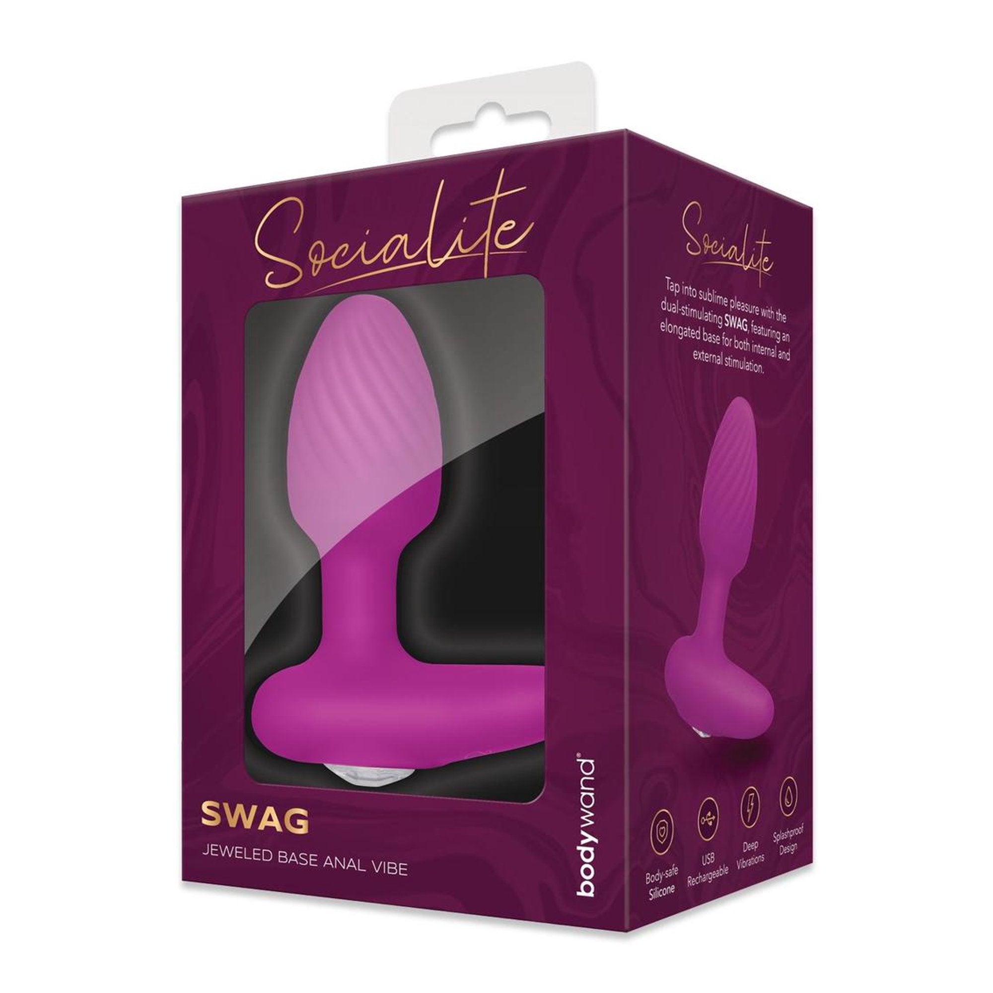 Swag Jeweled Base Anal Vibe