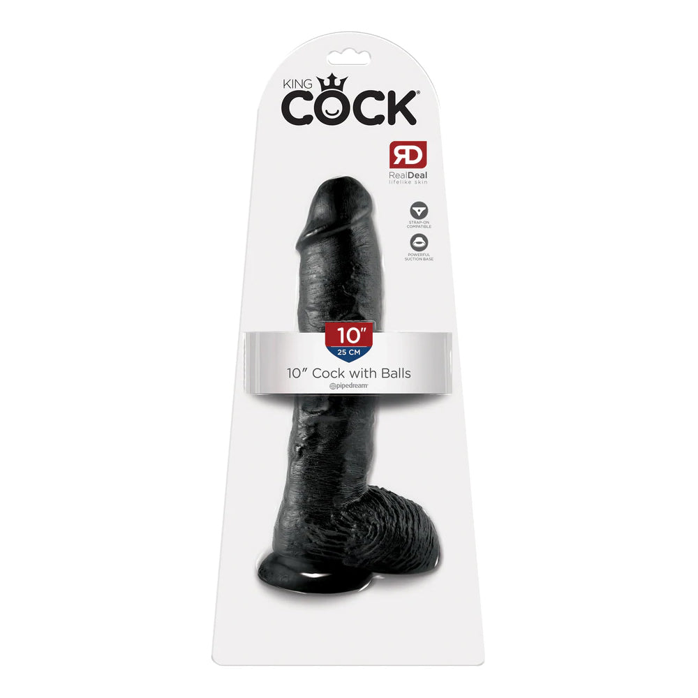 King Cock 10" W/ Balls