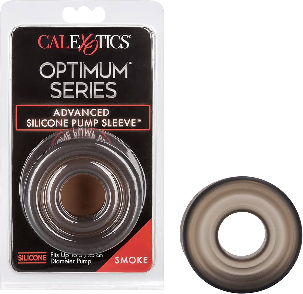 Optimum Series Advanced Silicone Pump Sleeve Mens Penis Masturbator Sleeve