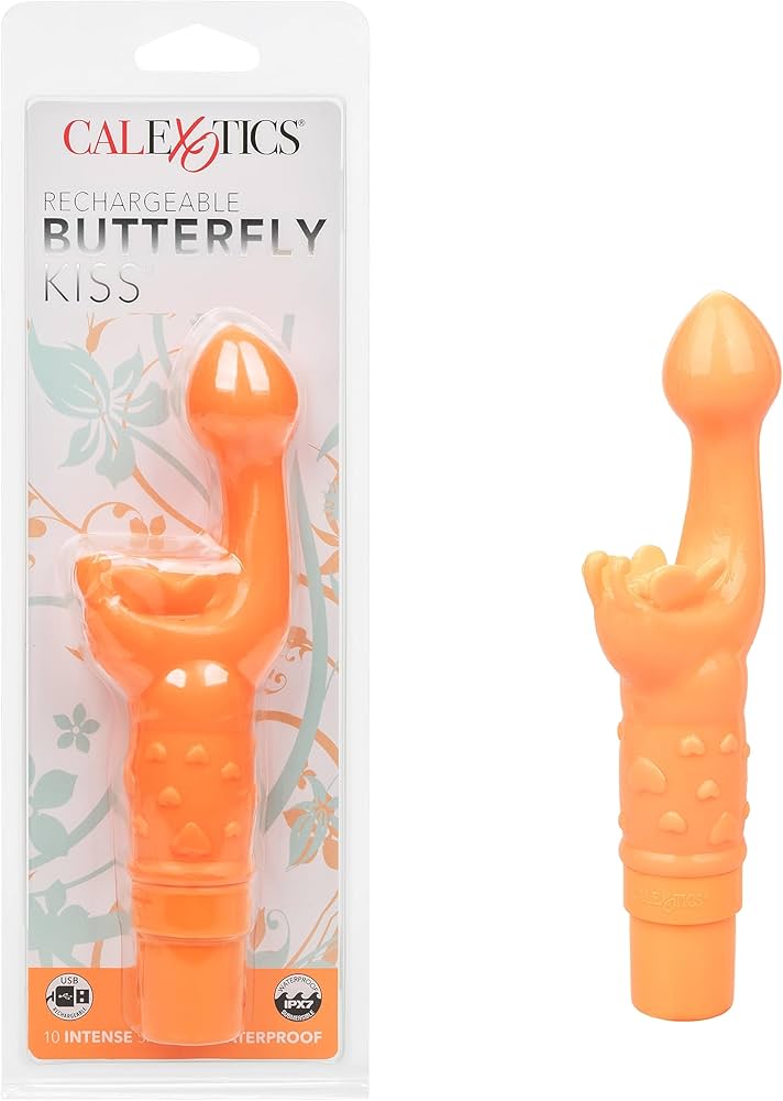 Rechargeable Butterfly Kiss Vibrator