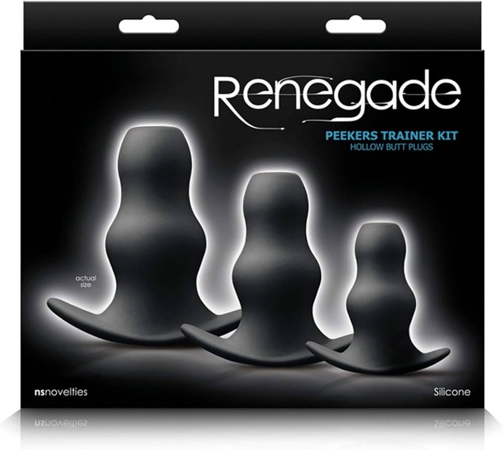 Peekers Trainer Kit Hollow Butt Plug