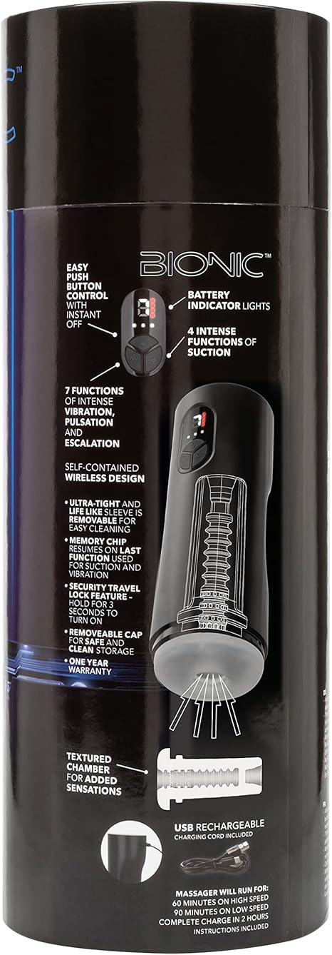 Sucking & Vibrating Masturbator