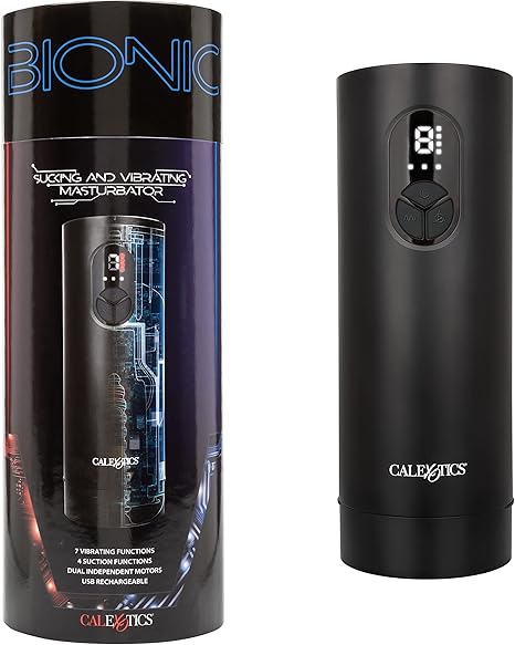 Sucking & Vibrating Masturbator