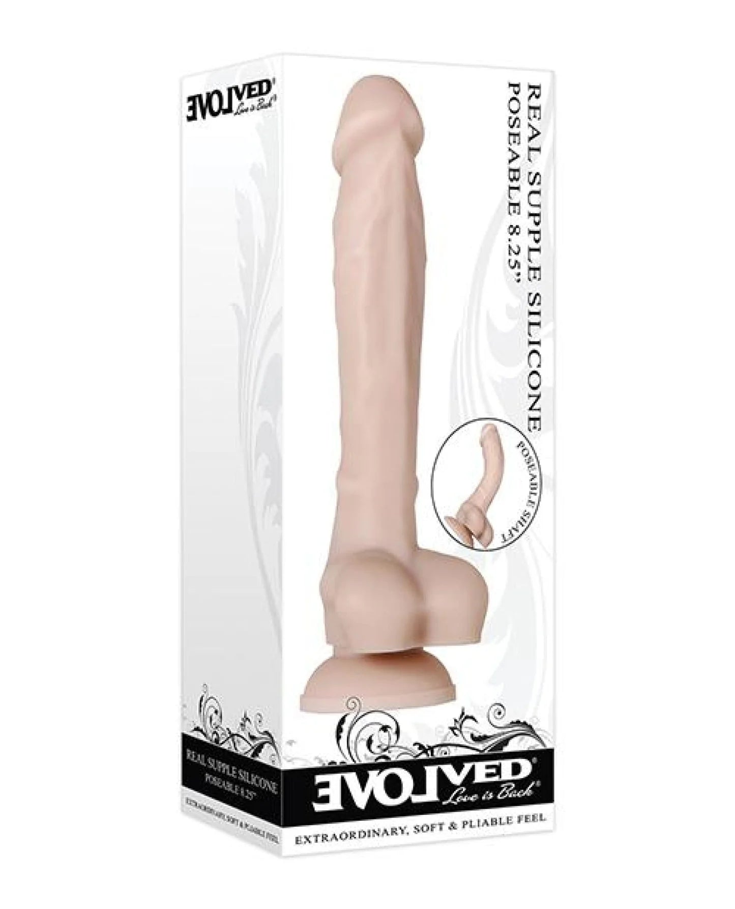 Real Supple Posable Dildo Light