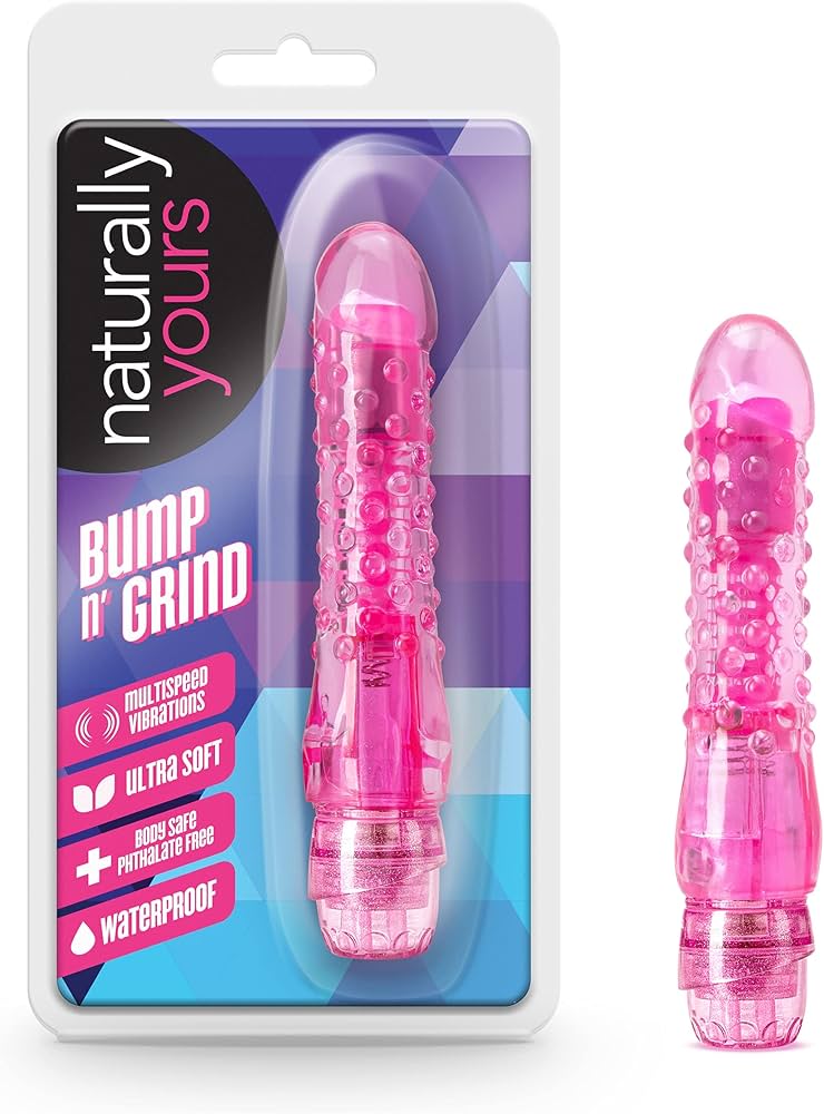 Naturally Yours Bump N’ Grind Dildo Vibrator