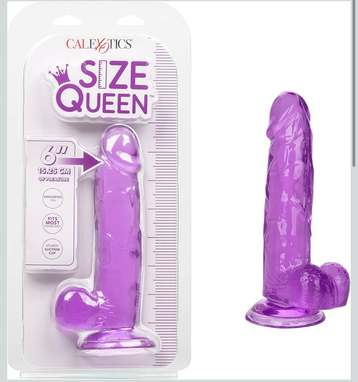 Size Queen 6in Dildo