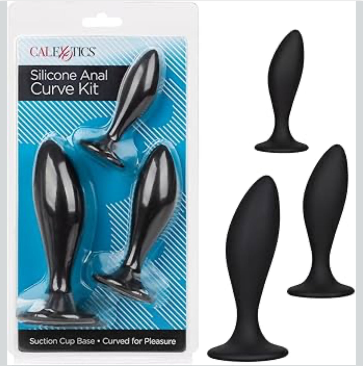 Silicone Anal Curve Kit