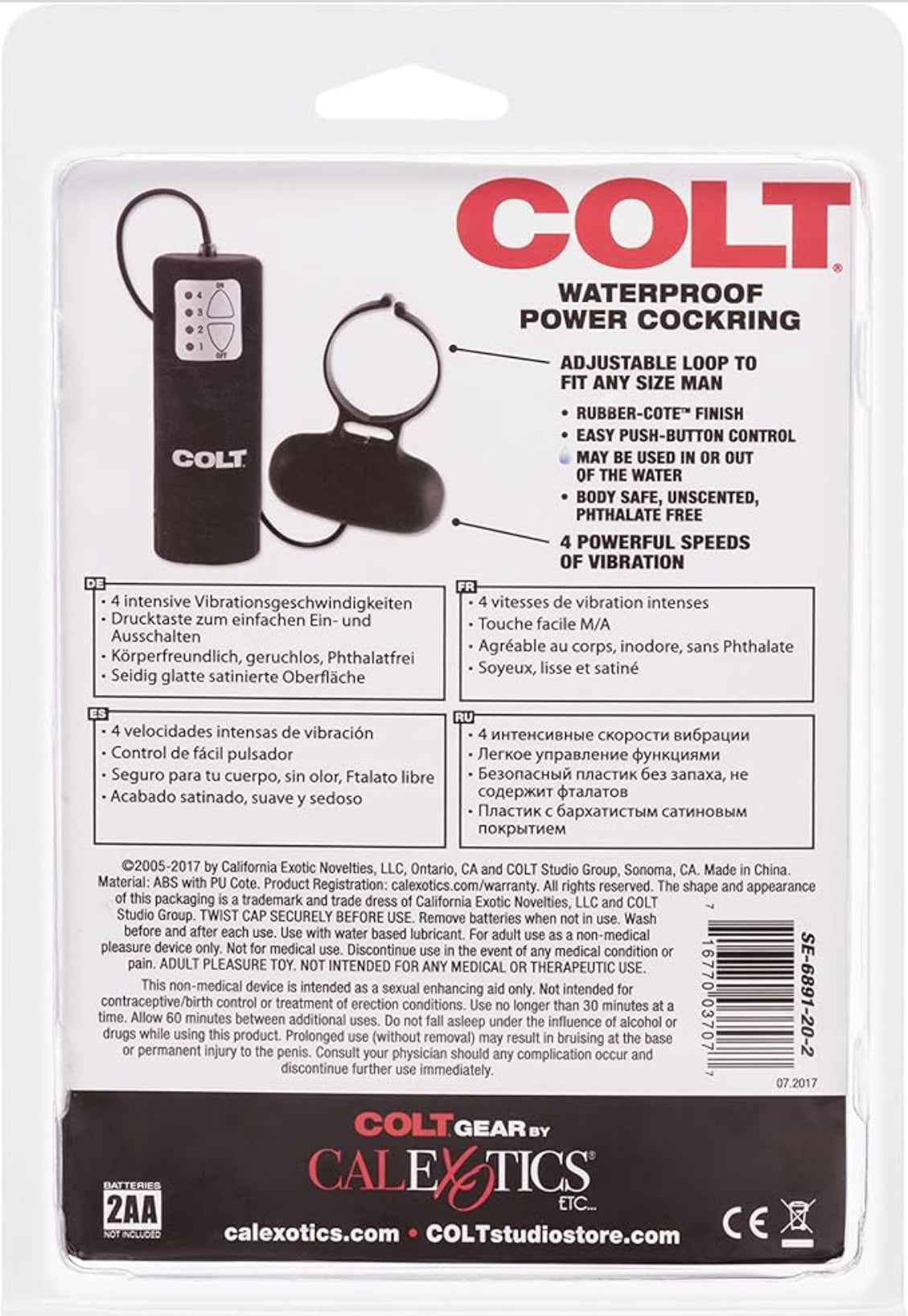 Waterproof Power Cock Ring