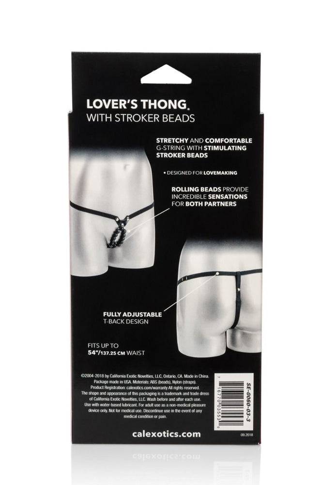 Lover's Thong w/ Stroker Beads