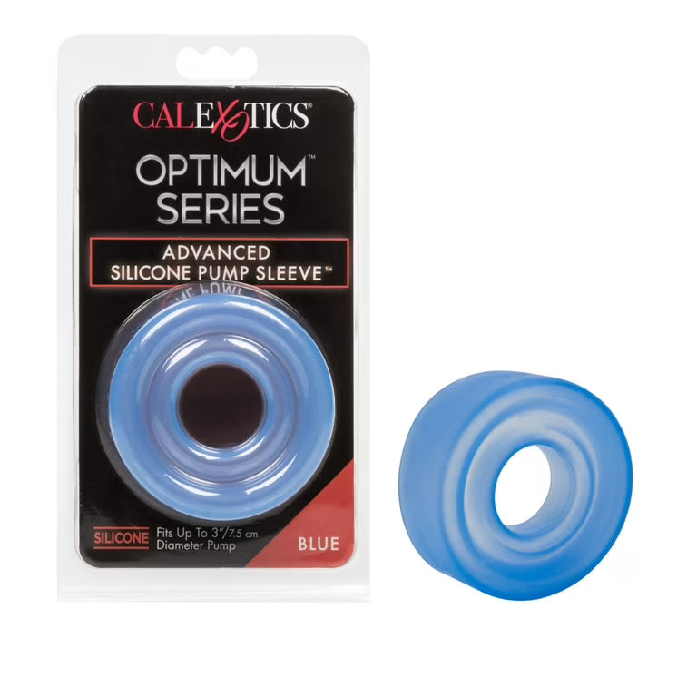 Optimum Series Advanced Silicone Pump Sleeve Mens Penis Masturbator Sleeve