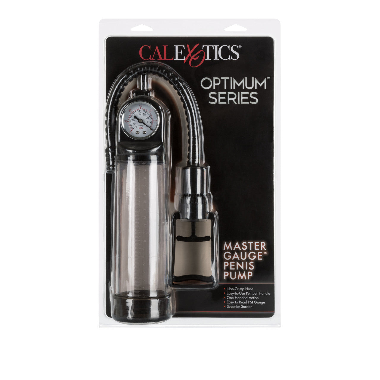 Calexotics Optimum Series Master Gauge Penis Pump Men’s Masturbator