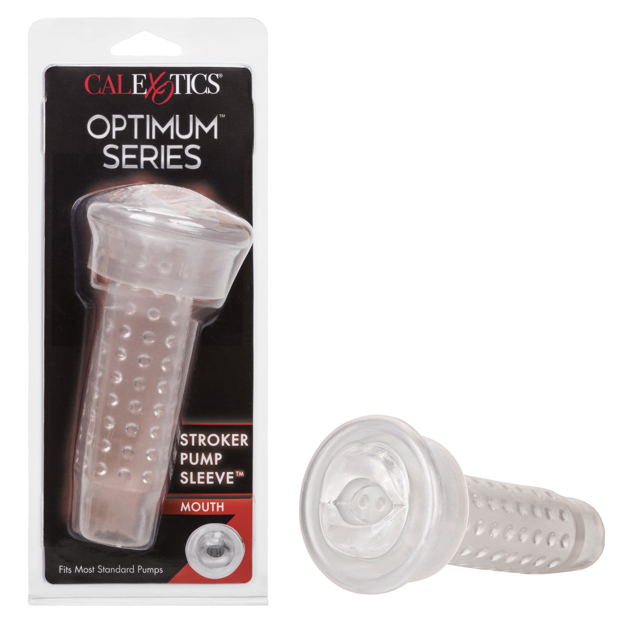 Optimum Series Stroker Pump Sleeve Mouth Masturbator Toy