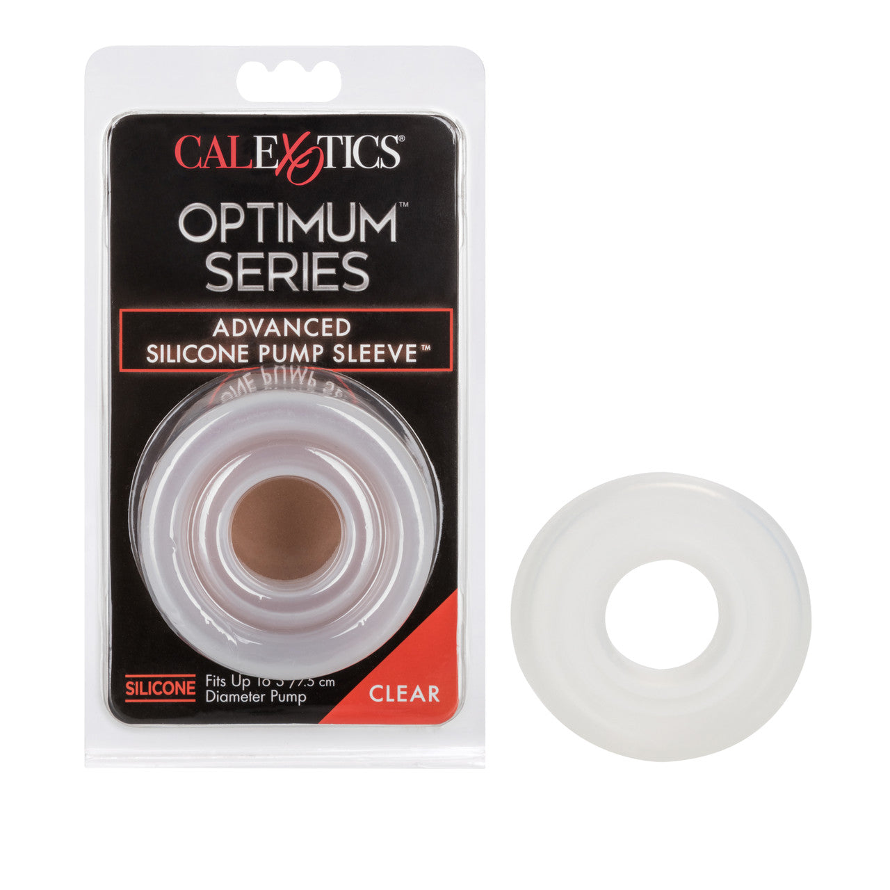 Optimum Series Advanced Silicone Pump Sleeve Mens Penis Masturbator Sleeve