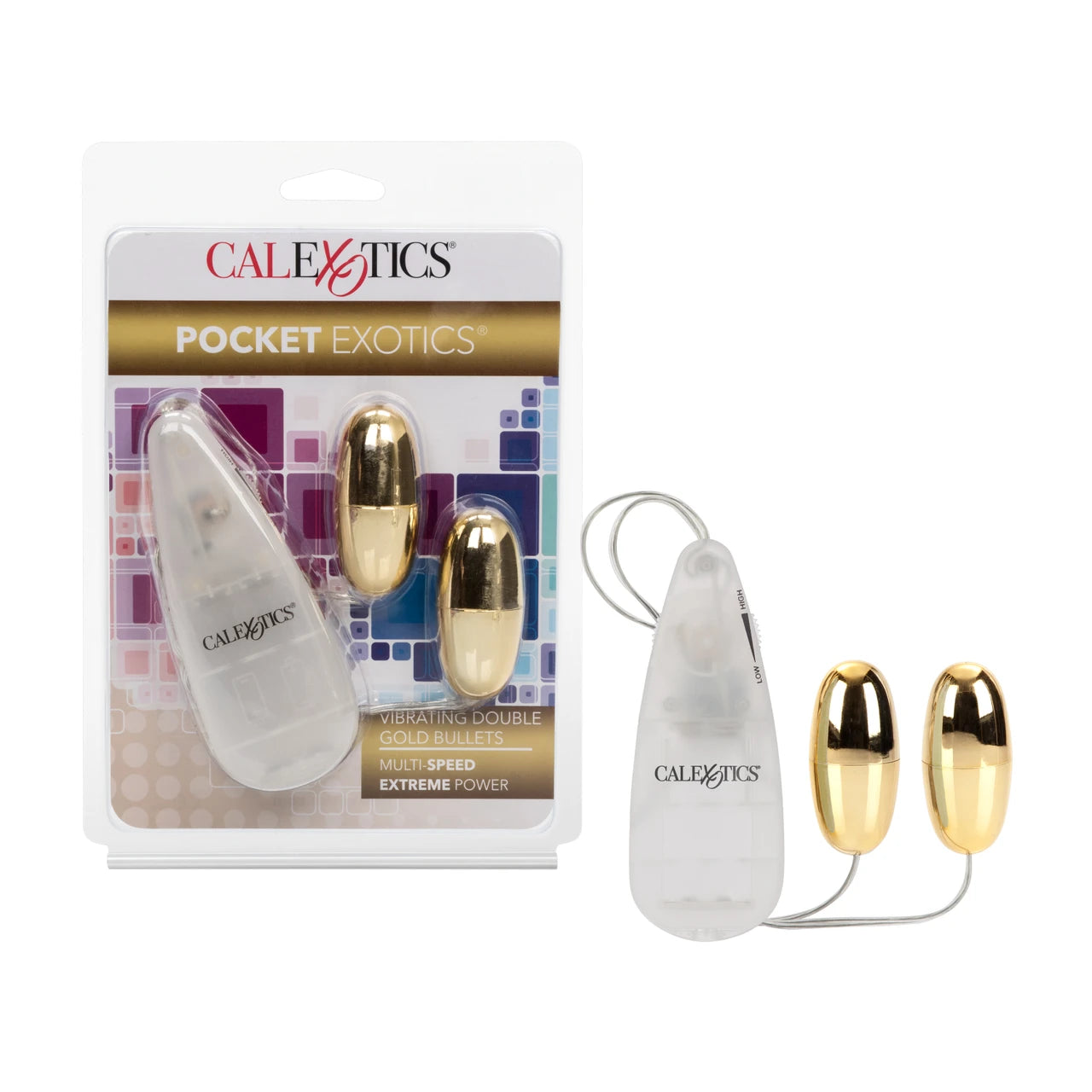 Pocket Exotics Vibrating Double Bullets