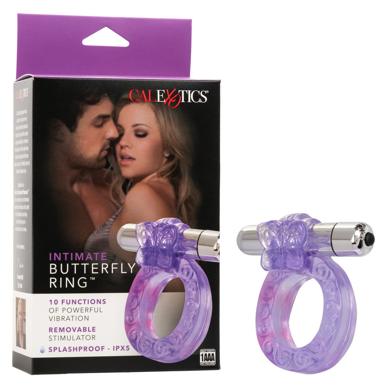 Intimate Butterfly Vibrating Cock Ring