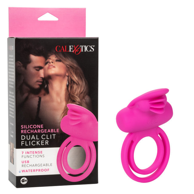 Rechargeable Dual Clit Flicker