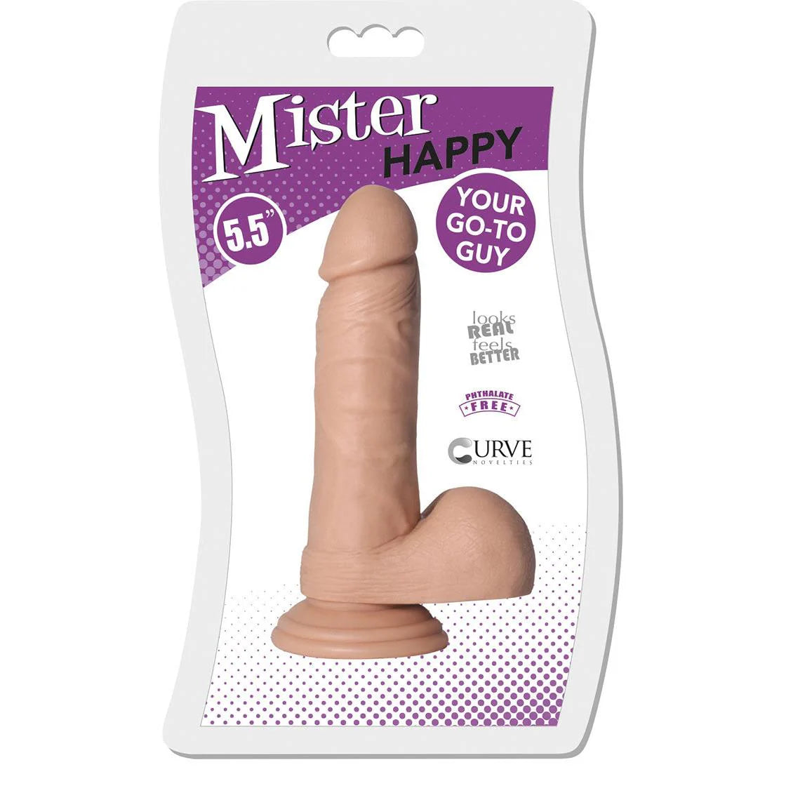 5.5 in Mister Happy Dildo