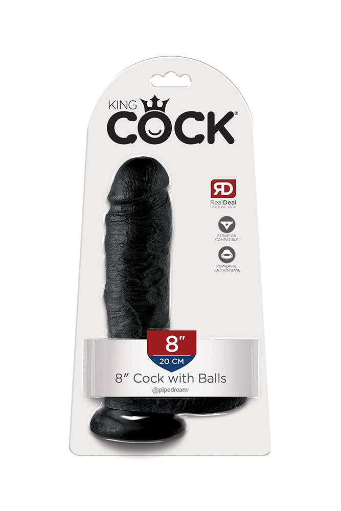 King Cock 8" W/ Balls