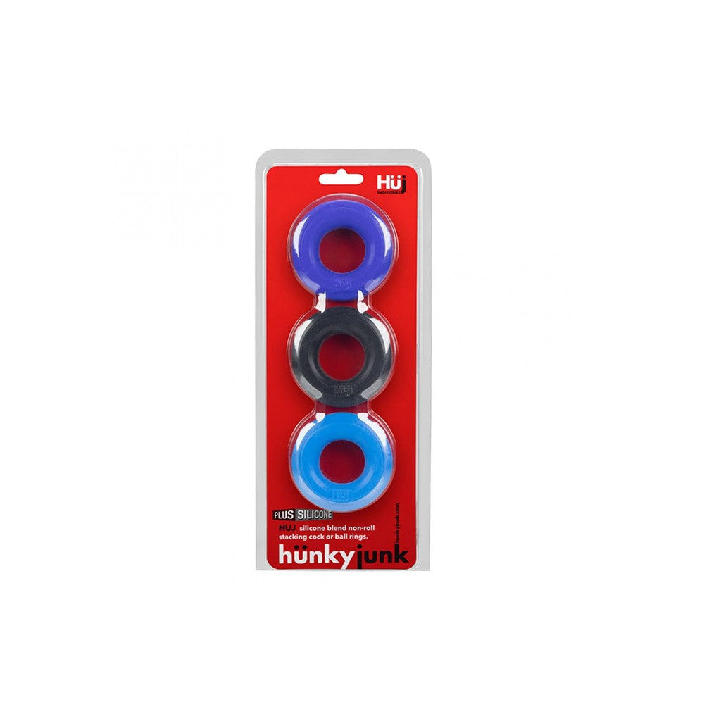 HunkyJunk 3 Pack Cock Rings