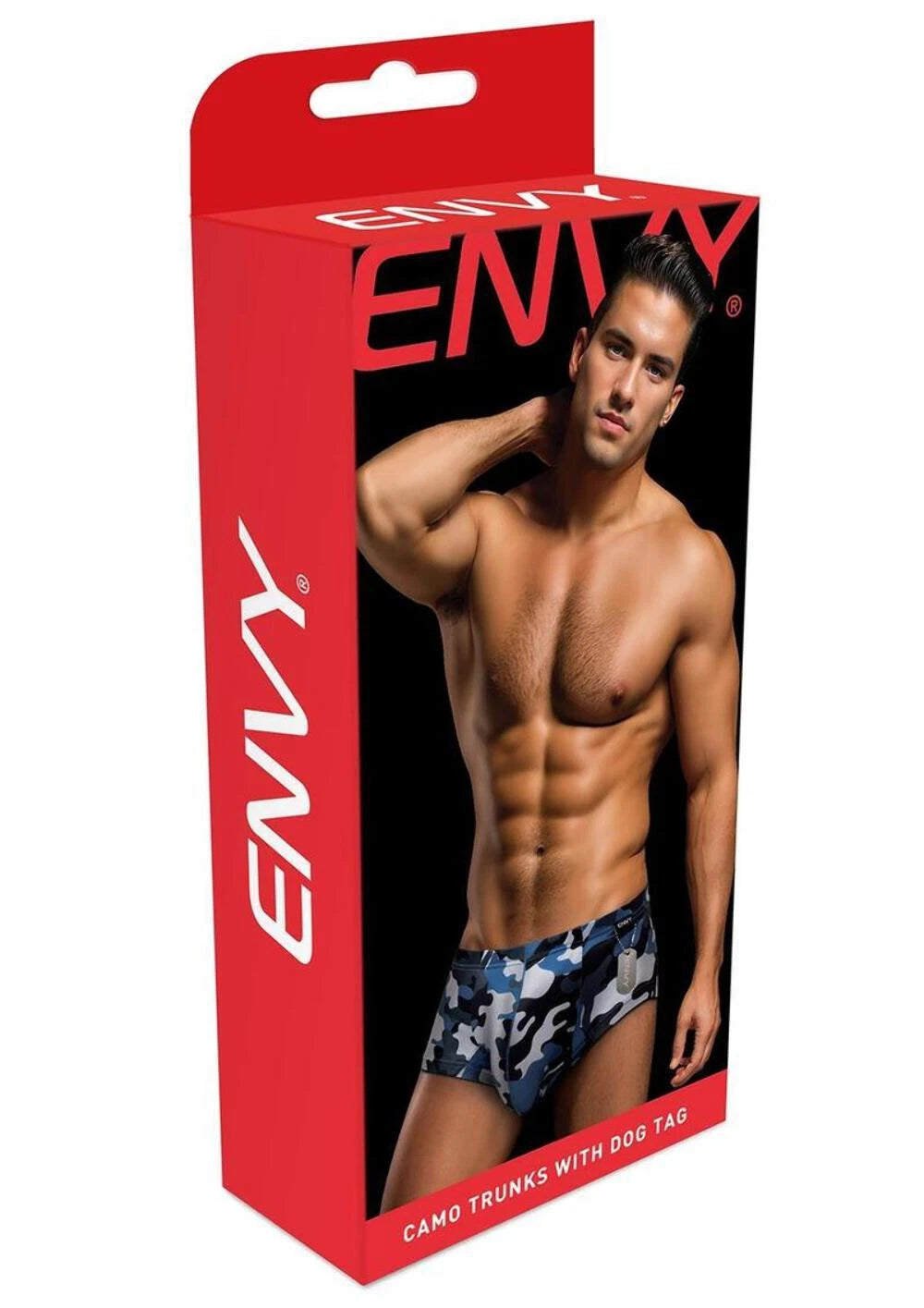 Camo Trunks w/ Dog Tag