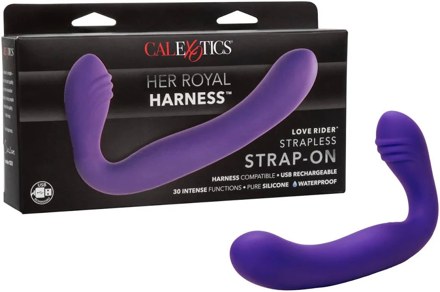Her Royal Harness Love Rider Strapless Strap-On Dildo