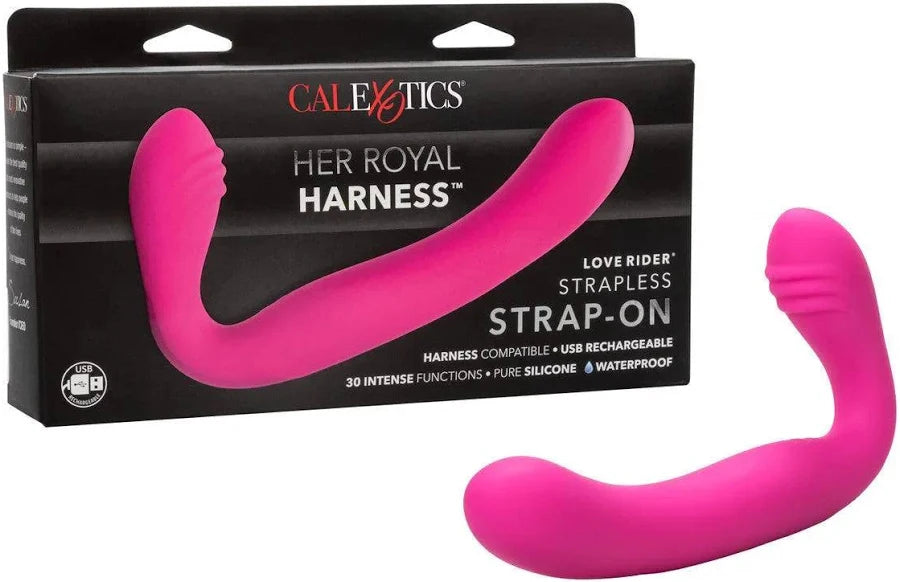 Her Royal Harness Love Rider Strapless Strap-On Dildo